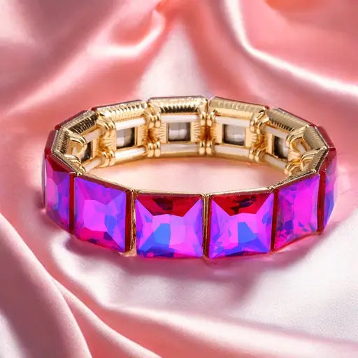 Iridescent Harmony Diamond Bracelet