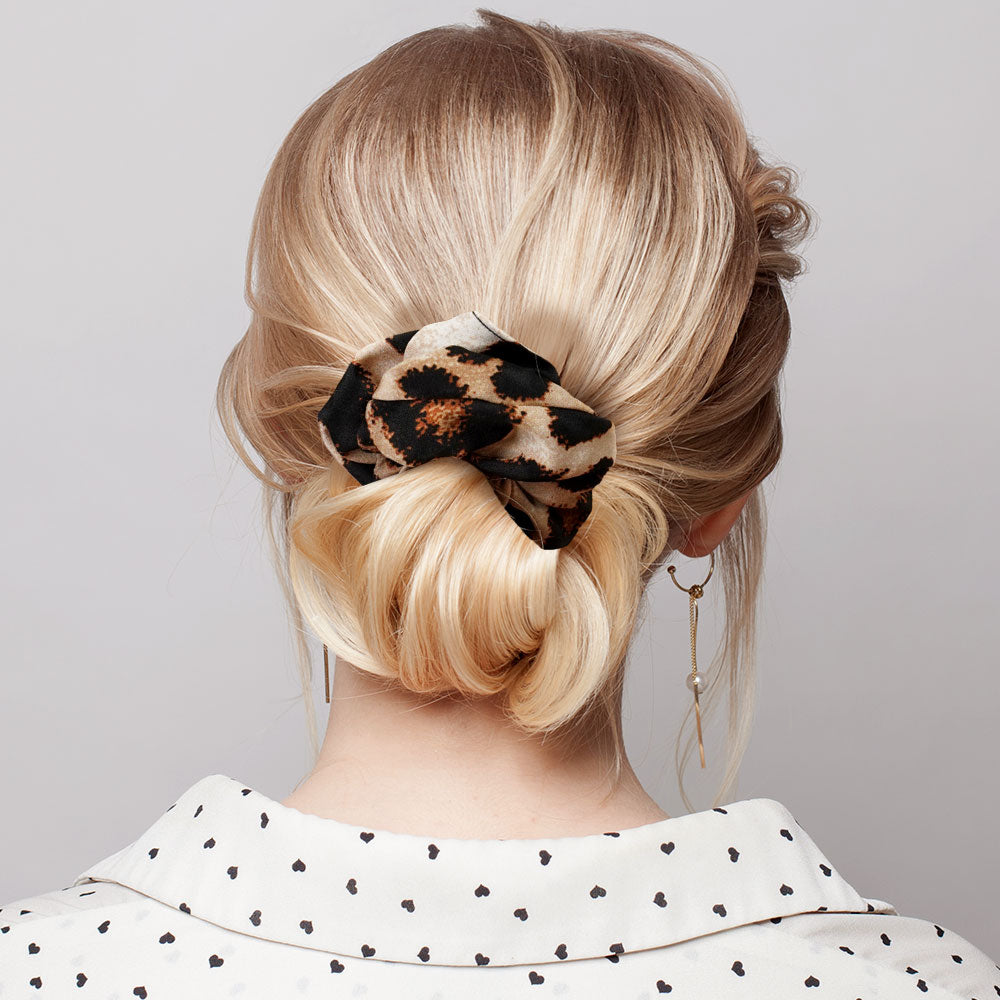 Leopard Scrunchie