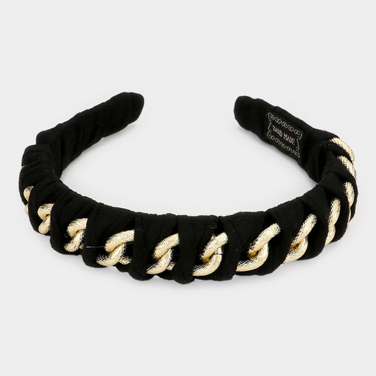 Chain Accented Headband