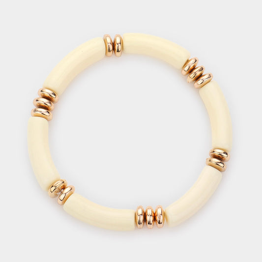 Ivory Stretch Bracelet