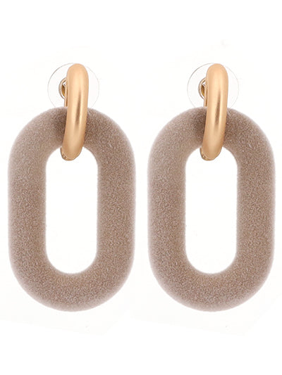 Velvet Linked Earrings